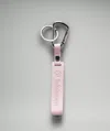 Lululemon Silicone Keychain In Pink