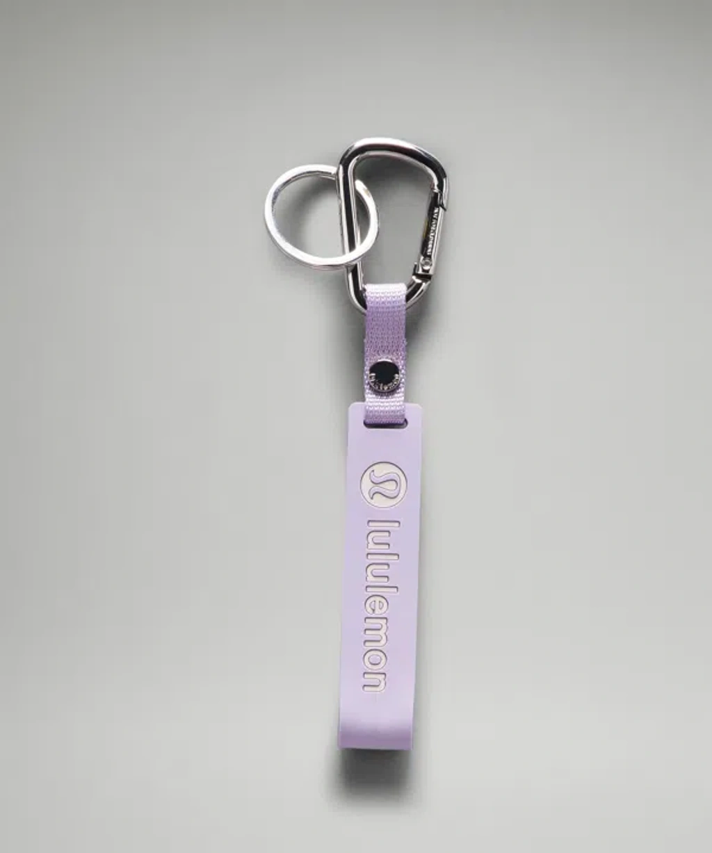 Lululemon Silicone Keychain In Purple | ModeSens