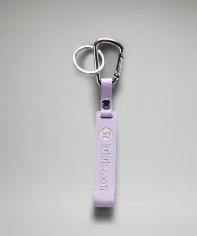Lululemon Silicone Keychain
