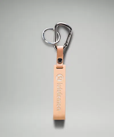 Lululemon Silicone Keychain