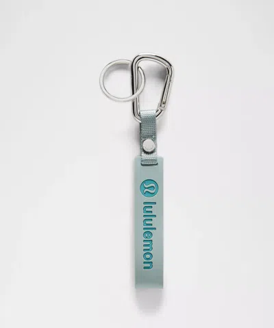 Lululemon Silicone Keychain In Blue
