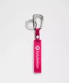 Lululemon Silicone Keychain In Pink