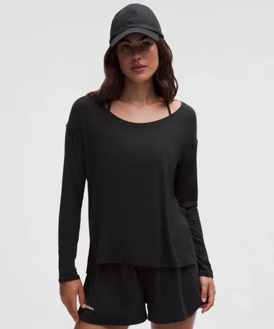 Lululemon Silkappeal Side-slit Long-sleeve Shirt