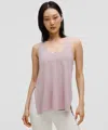 Lululemon Silkappeal Side-slit Tank Top