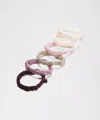 Lululemon Skinny Scrunchies 6 Pack In Multi