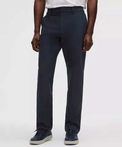 Lululemon Slacker Classic-straight Trouser 34l In Blue