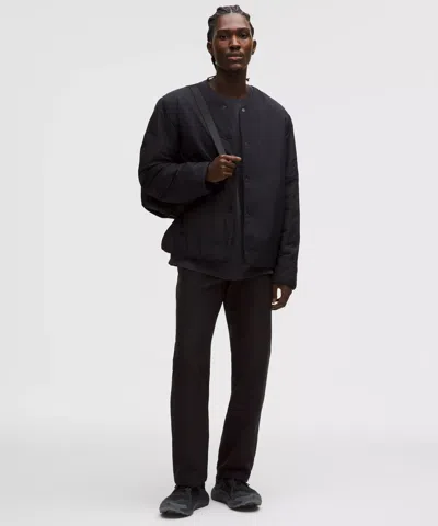 Lululemon Slacker Classic-straight Trouser 34l In Brown