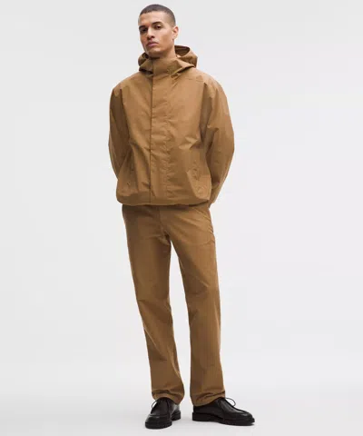 Lululemon Slacker Classic-straight Trouser 34l In Brown