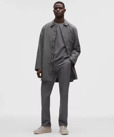 Lululemon Slacker Classic-straight Trouser 34l In Gray