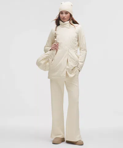 Lululemon Sleek City Long Jacket In Neutral