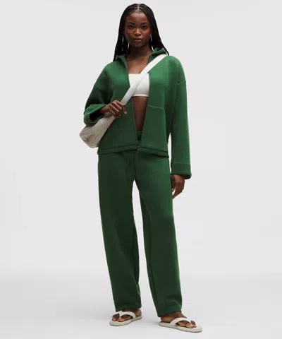 Lululemon Sleek Spacer Barrel-leg Pant In Green