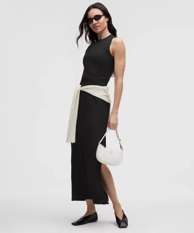 Lululemon Sleeveless Pleated Stretch Maxi Dress