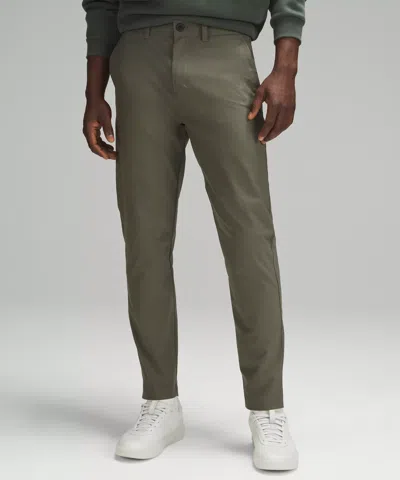 Lululemon Slim-tapered Smooth Twill Trousers Cropped