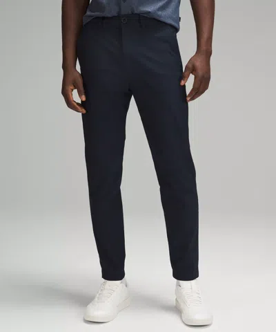 Lululemon Slim-tapered Smooth Twill Trousers Cropped