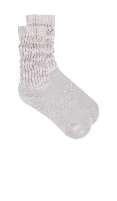 Lululemon Slouch Socks In Neutral
