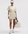 Lululemon Smocked-waist T-shirt Dress