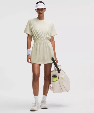 Lululemon Smocked-waist T-shirt Dress