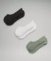 Lululemon Smooth And Sleek No-show Socks 3 Pack
