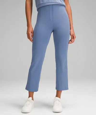 Lululemon Smooth Fit Pull-on High-rise Cropped Pant In Blue