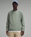 Lululemon Smooth Spacer Classic-fit Crew In Green