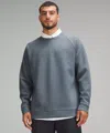 Lululemon Smooth Spacer Classic-fit Crew In Blue