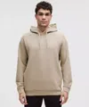 Lululemon Smooth Spacer Classic-fit Pullover Hoodie In Brown