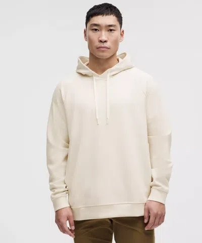 Lululemon Smooth Spacer Classic-fit Pullover Hoodie In White