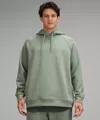 Lululemon Smooth Spacer Classic-fit Pullover Hoodie In Green