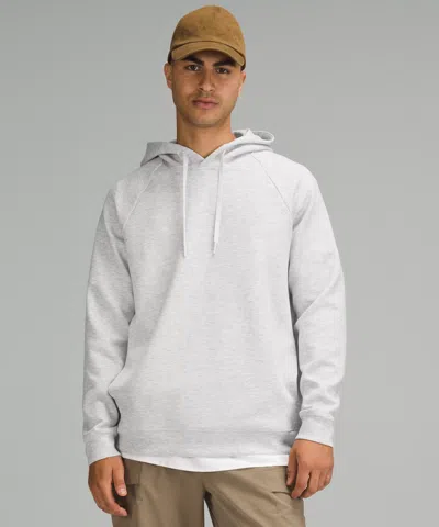 Lululemon Smooth Spacer Classic-fit Pullover Hoodie In White