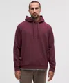 Lululemon Smooth Spacer Classic-fit Pullover Hoodie In Burgundy