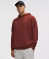 Lululemon Smooth Spacer Classic-fit Pullover Hoodie In Red