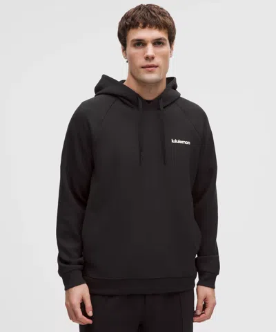 Lululemon Smooth Spacer Classic-fit Pullover Hoodie In Black
