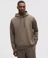 Lululemon Smooth Spacer Classic-fit Pullover Hoodie In Brown