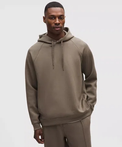 Lululemon Smooth Spacer Classic-fit Pullover Hoodie In Brown