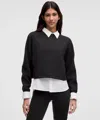 Lululemon Smooth Spacer Cropped Pullover Graphic