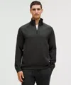 Lululemon Smooth Spacer Quarter Zip In Gray