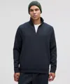 Lululemon Smooth Spacer Quarter Zip In Black