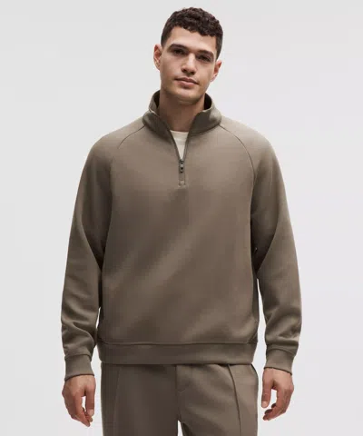 Lululemon Smooth Spacer Quarter Zip In Animal Print