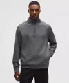 Lululemon Smooth Spacer Quarter Zip In Multi