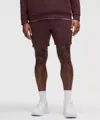 Lululemon Smooth Spacer Shorts 7" In Burgundy