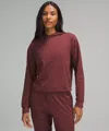 Lululemon Soft Jersey Classic-fit Hoodie In Burgundy