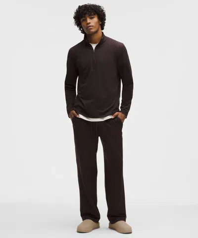Lululemon Soft Jersey Classic-fit Pant In Brown
