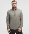 Lululemon Soft Jersey Half Zip In Gray