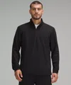 Lululemon Soft Jersey Half Zip In Black