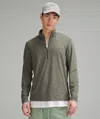 Lululemon Soft Jersey Half Zip In Green