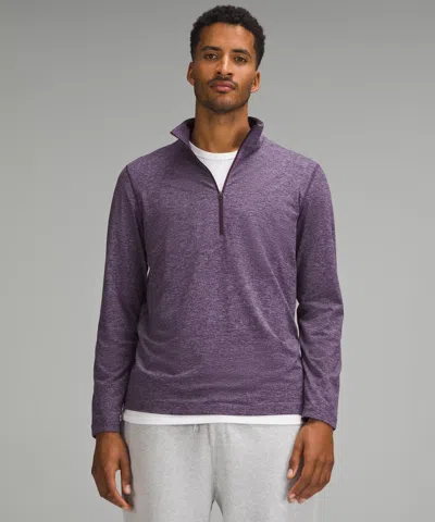 Lululemon Soft Jersey Half Zip In Purple