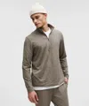 Lululemon Soft Jersey Half Zip In Green