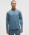 Lululemon Soft Jersey Half Zip In Blue
