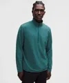 Lululemon Soft Jersey Half Zip In Green