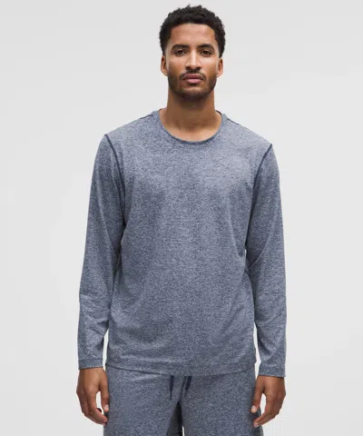 Lululemon Soft Jersey Long-sleeve Shirt In Gray